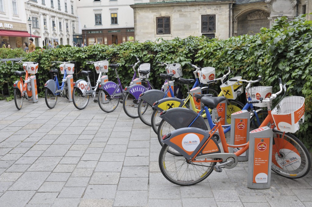 Une des cent stations Citybike