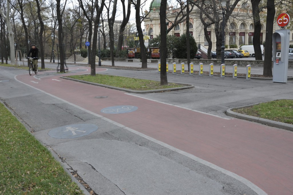 Piste cyclable sur le Ring