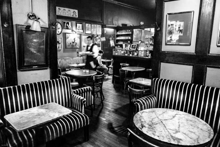 Café Hawelka, Vienne, Autriche - 2017