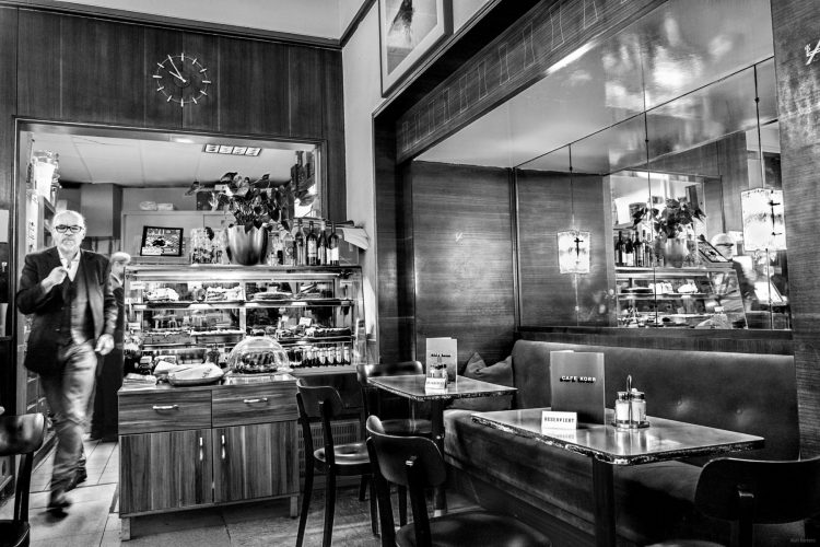 Café Korb, Vienne, Autriche - 2017