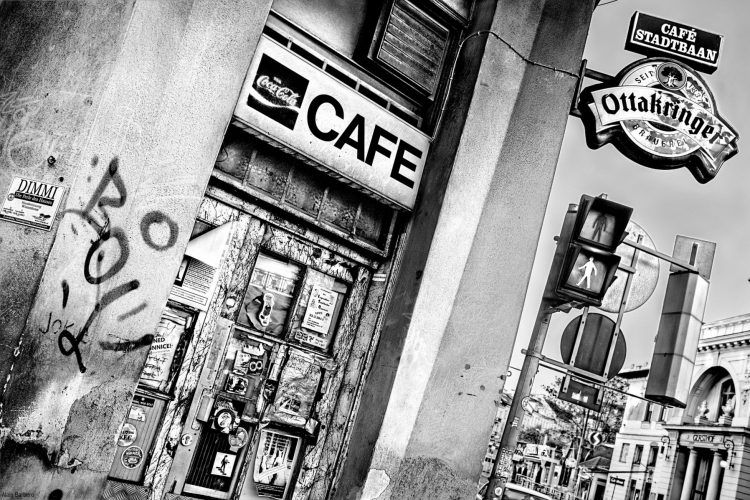 Café Stadtbahn, Vienne, Autriche - 2017