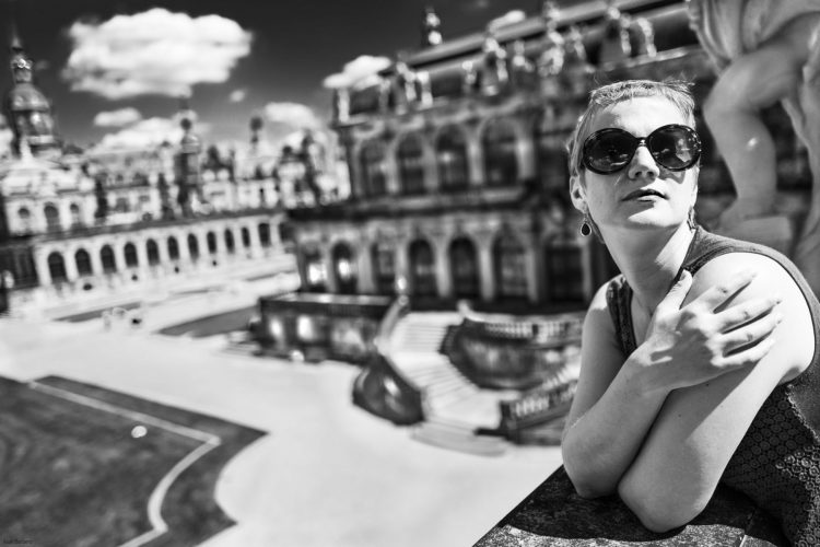 Sylvie, Dresdner Zwinger, Dresde, Allemagne - 2016