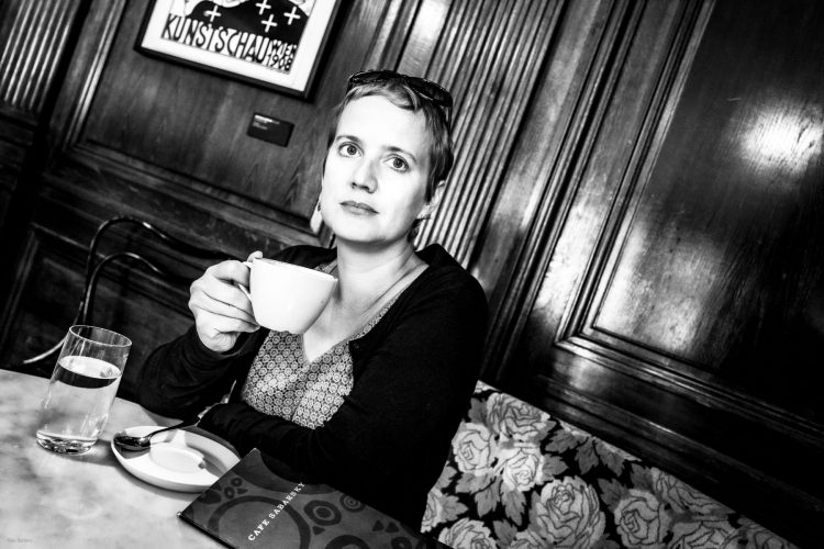 Sylvie, Café Sabarsky, New York, États-Unis - 2017