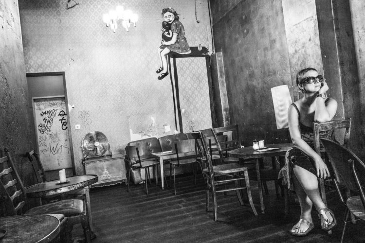 Sylvie, Café Luzia, Berlin, Allemagne - 2017