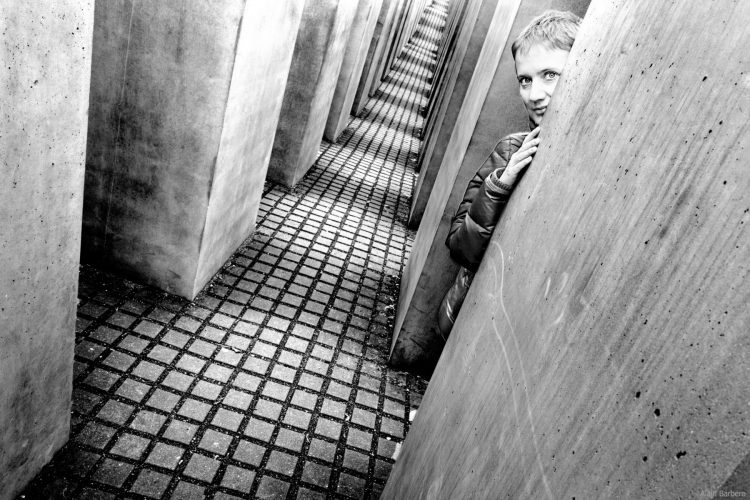 Sylvie, Holocaust-Mahnmal, Berlin, Allemagne - 2016