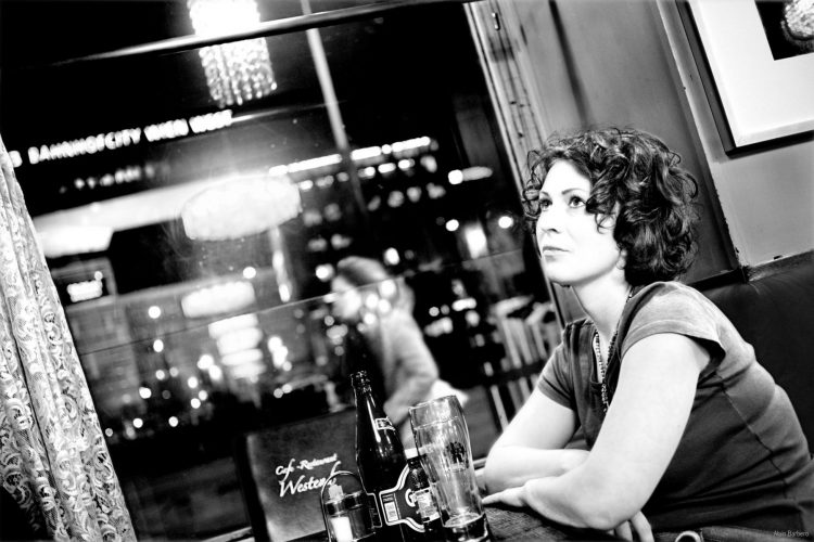 Eva, Café Westend, Vienne, Autriche - 2014