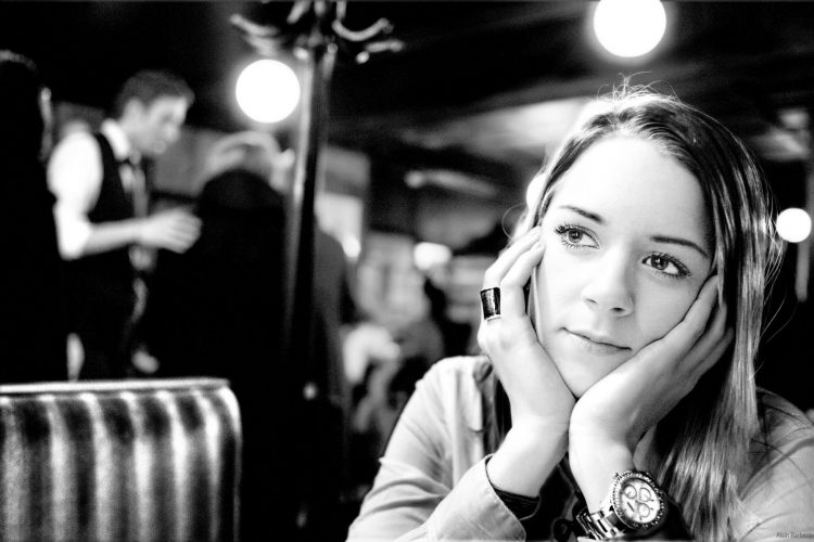 Simone, Café Hawelka, Vienne, Autriche - 2014