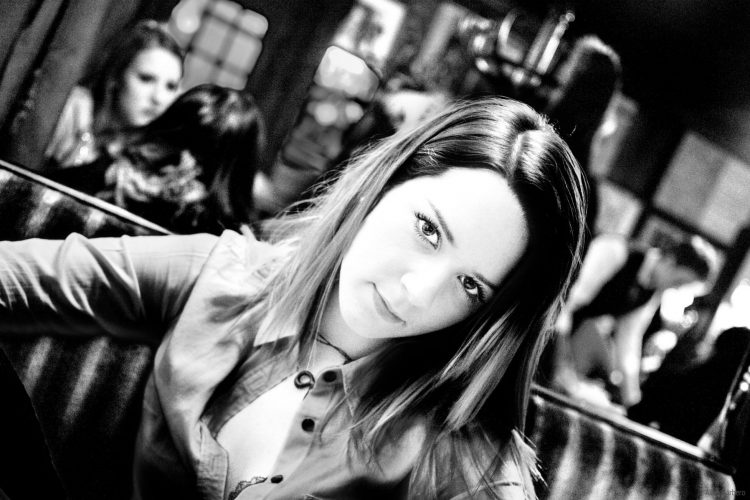 Simone, Café Hawelka, Vienne, Autriche - 2014