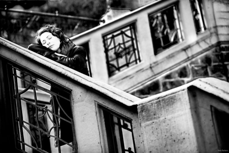 Eva, Strudlhofstiege, Vienne, Autriche - 2014