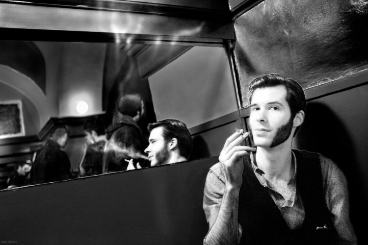 Reinhard, Kleines Café, Vienne, Autriche - 2014