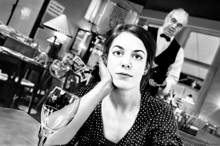 Astrid, Café Prückel, Vienne, Autriche - 2014