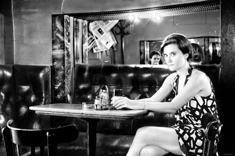 Eva, Kleines Café, Vienne, Autriche - 2014