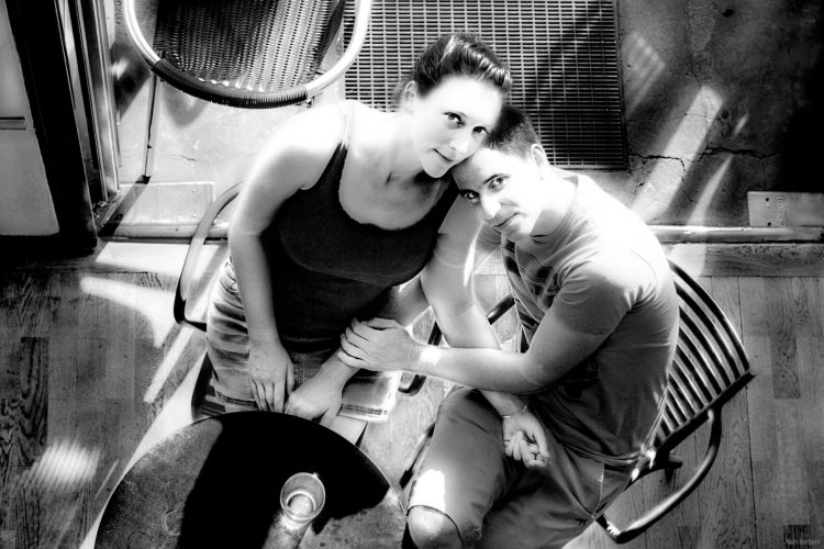 Katharina & Martin, Café Glaser, Vienne, Autriche - 2015