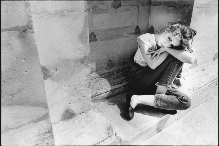 Nadia, Palais-Royal, Paris, France - 1988