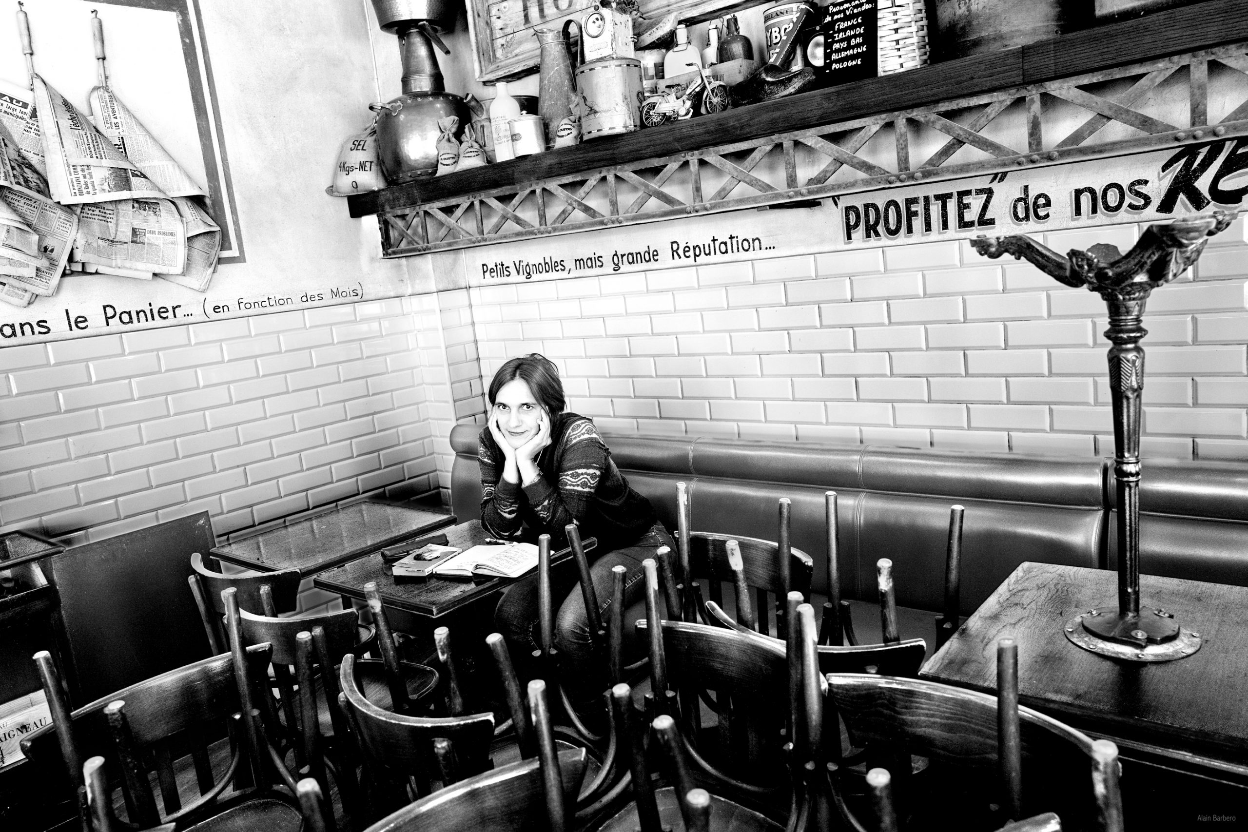 Barbara Peveling, Café la Coopérative, Paris, France - 2021