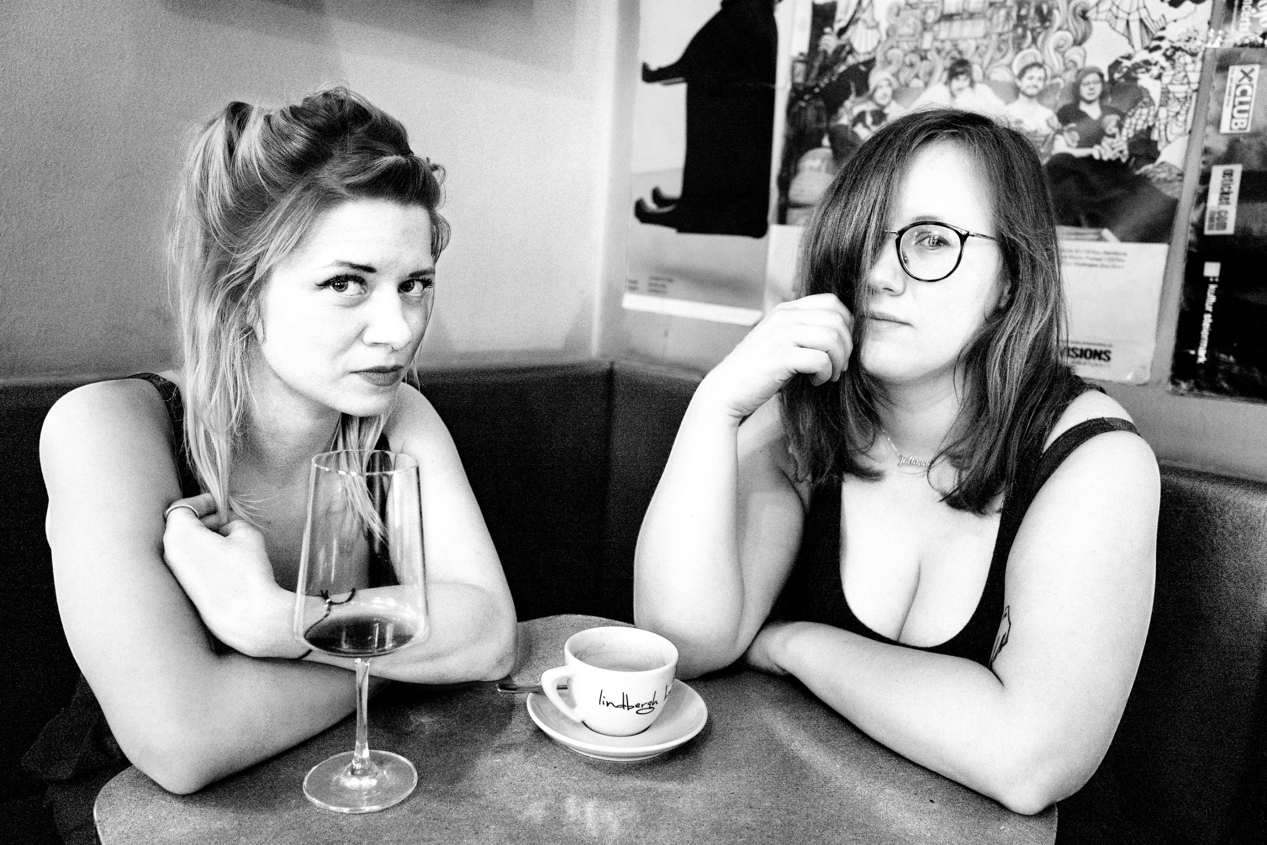 Julia Knaß & Michelle-Francine Ulz, Café Harrach, Graz, Autriche - 2023