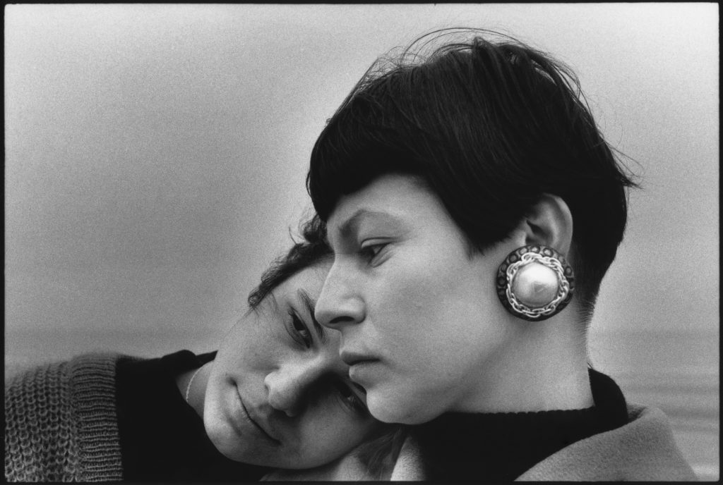 Corinne & Claire, Cabourg, France - 1988