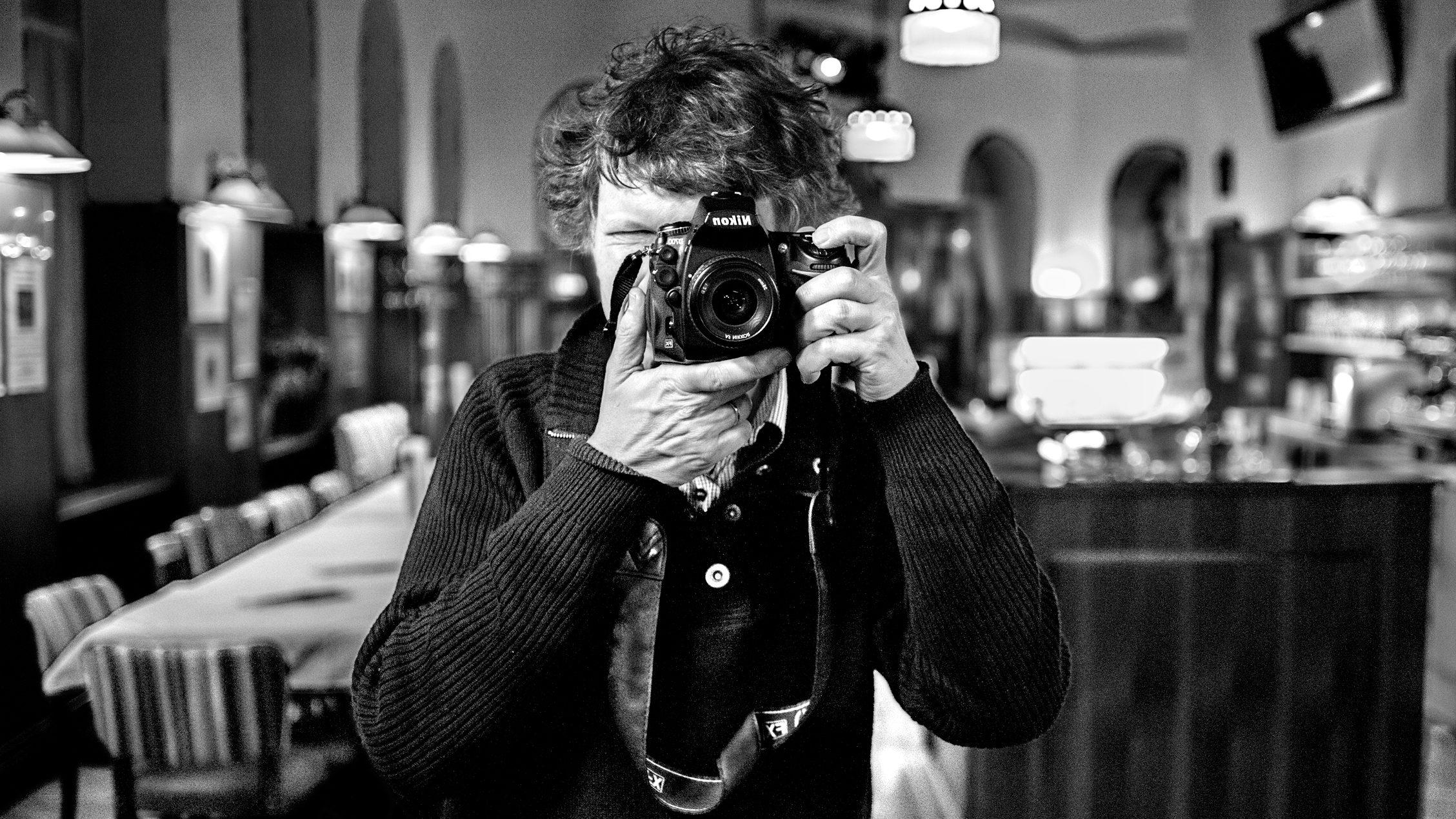 Alain, Café Schopenhauer, Vienne, Autriche - 2014